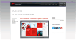 Desktop Screenshot of blog.keynotepro.com